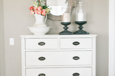 Inspiration for a victorian bedroom remodel in Other