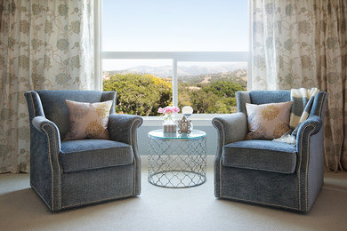 Example of a bedroom design in Los Angeles