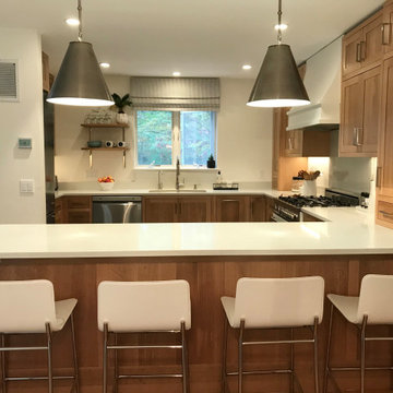 Warmth of quarter sawn oak