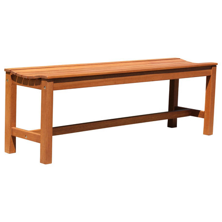 Eucalyptus Backless Bench