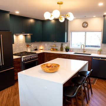 Mid Century Kitchen in Reston