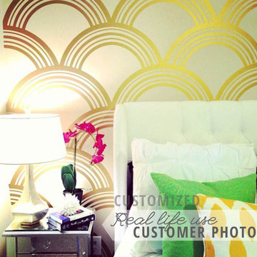 Customer photo of our Art Deco Pattern!