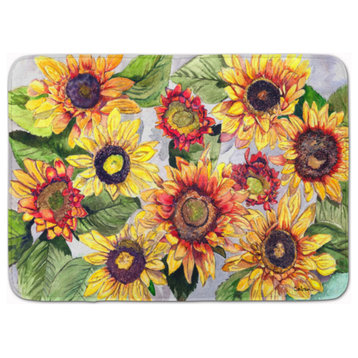 "Caroline'S Treasures Sunflowers Floor Mat, 19"x27", Multicolor