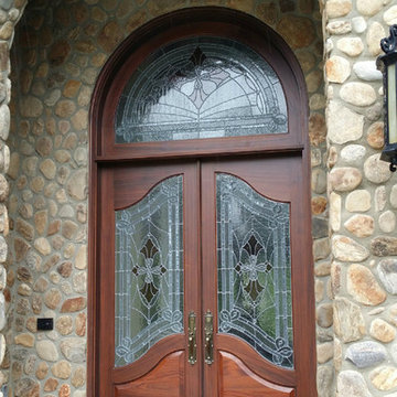 Leaded Glass Entry