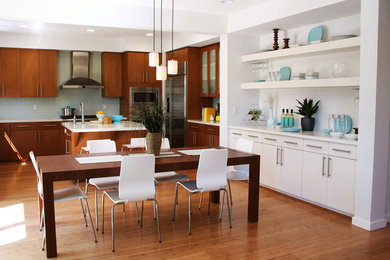 Example of a trendy kitchen design in Phoenix
