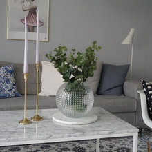 Hemma hos mig.