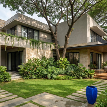 Shelly's Den: A Courtyard House Rooted in the Landscape of Coorg