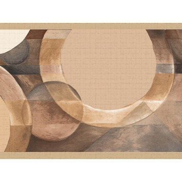 Circles Peel and Stick Wallpaper Border 15'x7"