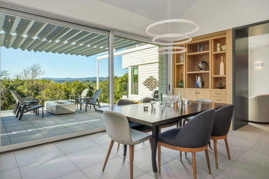 Trendy dining room photo in San Francisco