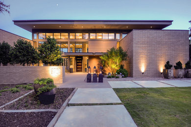 Minimalist exterior home photo in Dallas
