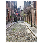 Sadkowski Photography Collection - Artwork, Acorn Street Boston, The Sadkowski Boston Collection - This is one of  the true images of Boston. The famous Acorn Street.  Printed to order, on archival enhanced matte or premium luster paper with archival ink.  Image measures 24 x 30 including 2 inch border all around.  Shipped in protective tube.  Shipping included.  Image signed by the artist.  Larger sizes available.  From the exclusive Sadkowski Photography Collection, where every image looks like a painting.