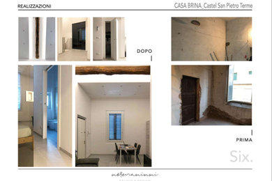 Esempio di piccoli case e interni minimal