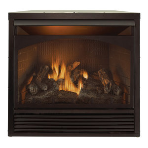 Procom Pcs150t Ventless 15k Btu Fireplace Insert Dual Fuel