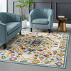 Modern Living Room Lounge Area Rug Runner Floor Carpet, Fabric, Multi Colorful