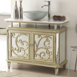 Mirrored Bathroom Vanities - Bathroom Vanities And Sink Consoles
