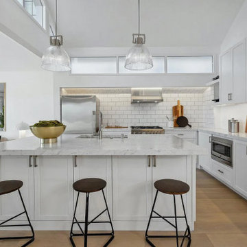 Eclipse cabinets White Shaker door kitchen