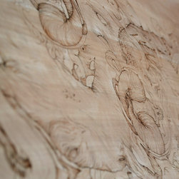 Table basse pyrograv&eacute; - Coffee Tables