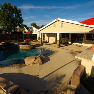 Pool Remodel w/ New Spa