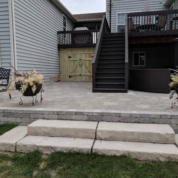 Walkout Patio and Landscape
