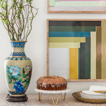 Art Collector's Dining Room