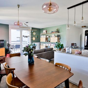 Intérieur scandi-vintage - Photo après