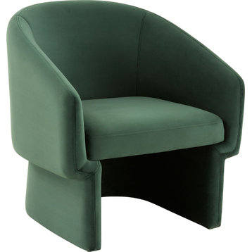 Susie Accent Chair, Forest Green