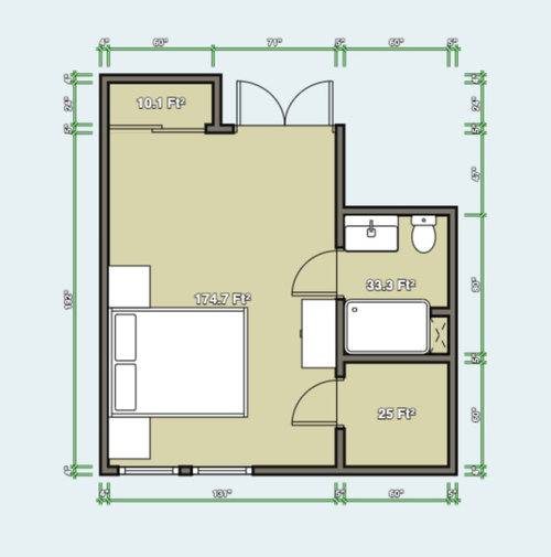 DIY: Bumping out master bathroom wall into master bedroom?