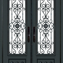 Neo-Classical Double Entry Doors - Front Doors