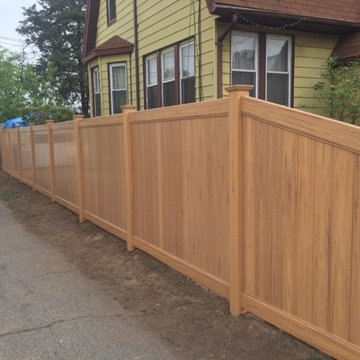6 ft high @ActiveYards Dogwood vinyl fence in CYPRESS.