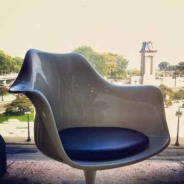 Rooms with our Eero Saarinen Chair Reproductions