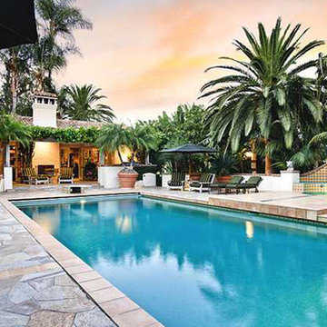 Spanish Hacienda in Rancho Santa Fe, CA