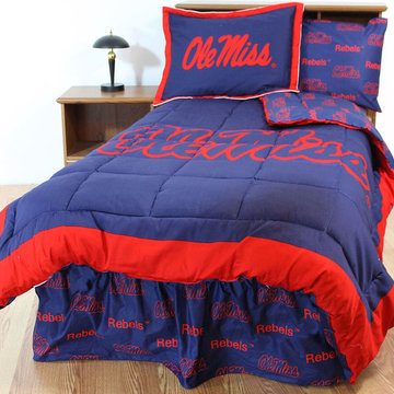NCAA Ole Miss Rebels Bedding and Room Decorations