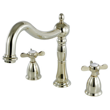 Kingston Brass KS1342BEX Essex Roman Tub Faucet, Polished Brass