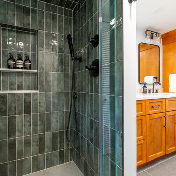 Hillside Ave Basement Bathroom
