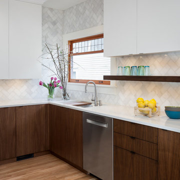 Queen Anne Mid Century Kitchen Design