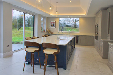 This is an example of a country kitchen in Buckinghamshire.