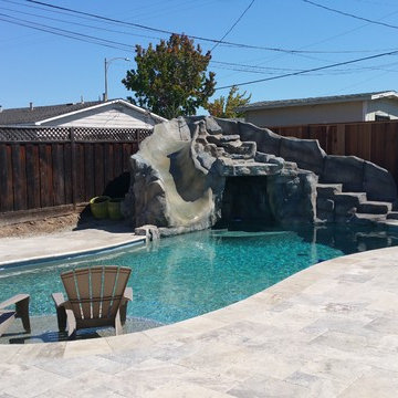 Pool with Grotto