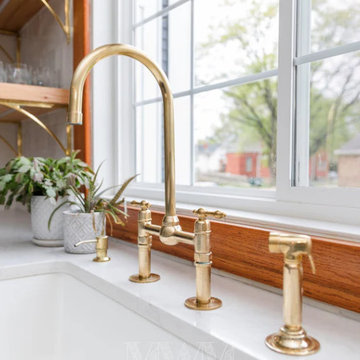 Brass Bridge Faucets: Timeless Elegance and Functionality for Your Home