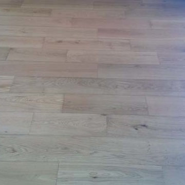 Wood Floor Installation to Living Areas