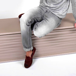 Textured Benches - For Seating and Storage - Accent And Storage Benches