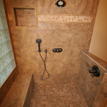 Master Bathroom Bathtub to Shower Conversion