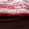 Red Floral Medallion Transitional Turkish Rug Oriental Carpet 10x10