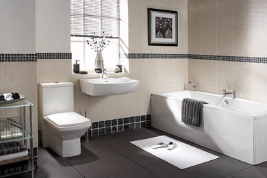 Bathroom - contemporary bathroom idea in New York