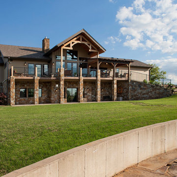 Customized Timber Frame Home – Oklahoma City Residence