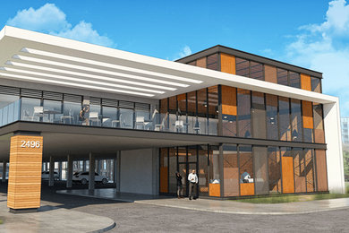 Banquet Hall in Oakville Ontario by Lima Architects Inc