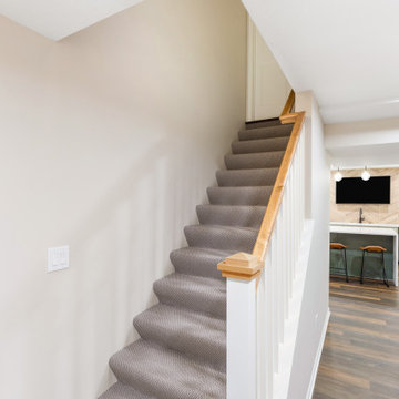 Traditional/Transitional Basement Finish Leawood, KS