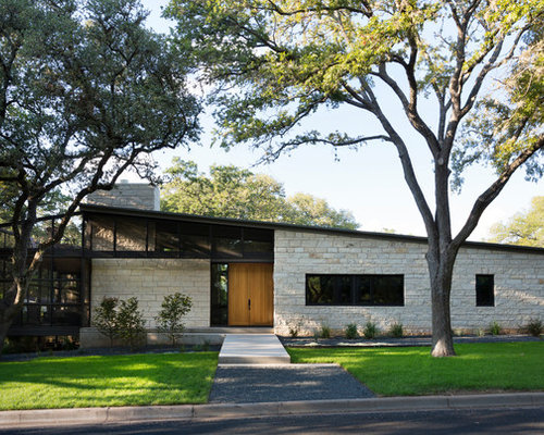 Mid Century Curb Appeal Houzz