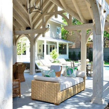 Pool House Entertainment Center