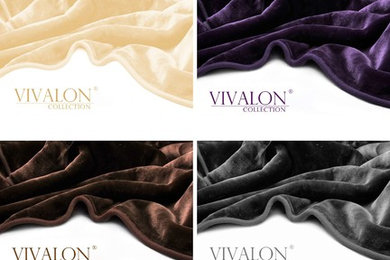 VIVALON Ultra Silky Soft Heavy Duty Quality Korean Mink Reversbile Blanket