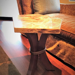 Custom contemporary side table - Side Tables And End Tables